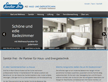 Tablet Screenshot of frei-davos.ch